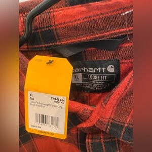 Men’s Carhartt Flannel - NWT - XL